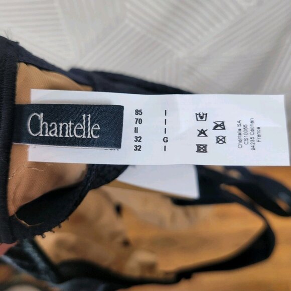 NEW Chantelle C Magnifique Seamless Minimizer Underwire Bra US Size 32I Black - Picture 7 of 8